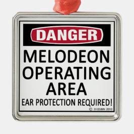 メロディオン作動領域 メタルオーナメント