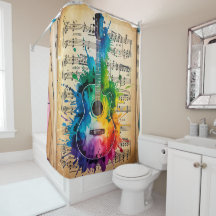 メロディカラフル:絵を描ヴィンテージ音楽のギター