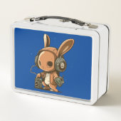 メロディックバニー:ミュージカルの旅 メタルランチボックス (裏面)