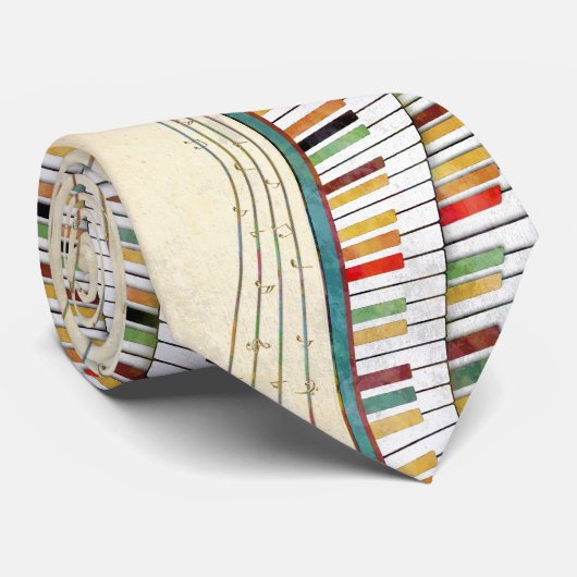 メロディック波 ネクタイ (ロール)