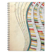 メロディック波 ノートブック (正面)