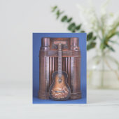 メロディランチカウボーイギターハガキ ポストカード (スタンド正面)