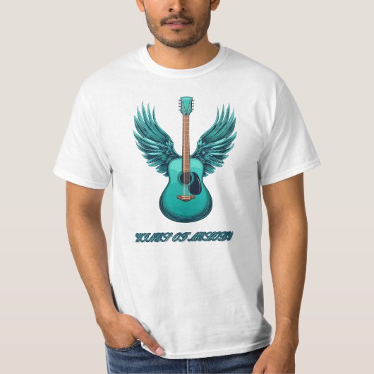 メロディーの翼 Tシャツ (正面)
