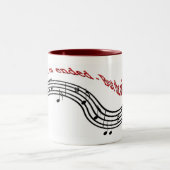 メロディーは長びきます ツートーンマグカップ (中央)