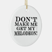 メロディーを聞かせるな セラミックオーナメント (右)