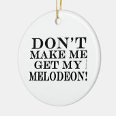 メロディーを聞かせるな セラミックオーナメント (左)