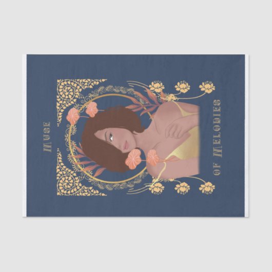 メロディーズ·デコパージュの夢想 薄葉紙 (正面)