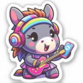 メロディー・スウィート・ロバ シール (正面)