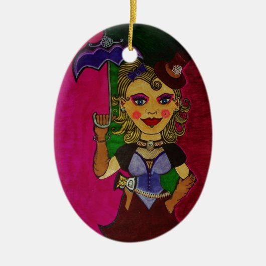 "メロディー" セラミックオーナメント (正面)