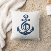 メロディ航海のいかり クッション (ブランケット)