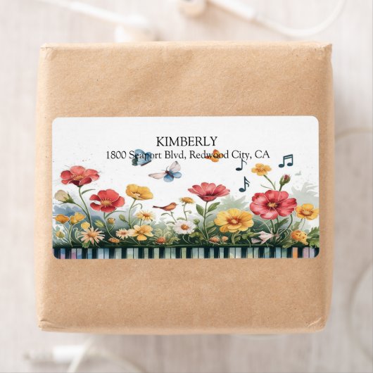 メロディ開花 ラベル (インサイチュ)