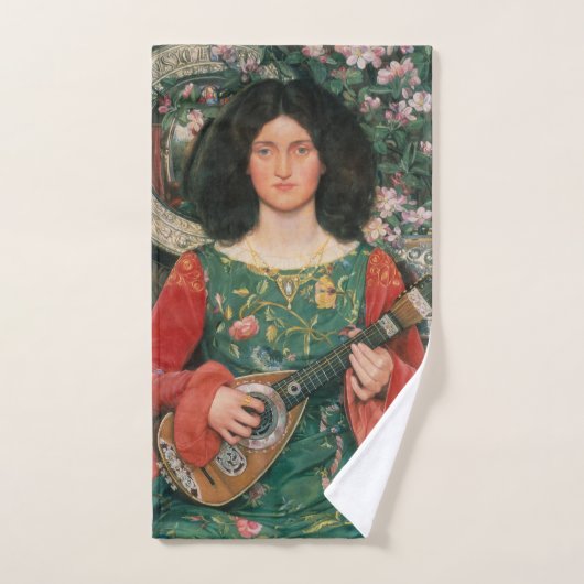 「メロディ（ミュージカ）」アートハンドタオル ハンドタオル (ハンドタオル)