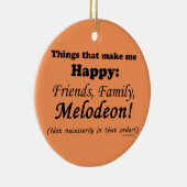 メロデオンが嬉しい セラミックオーナメント (右)