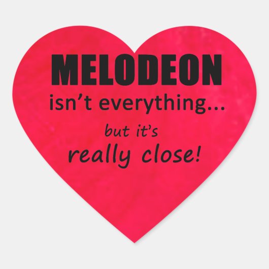 メロデオンは全てではないハートシール ハートシール (正面)