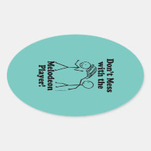 メロデオン選手のオーバルステッカーで混乱してはいけない