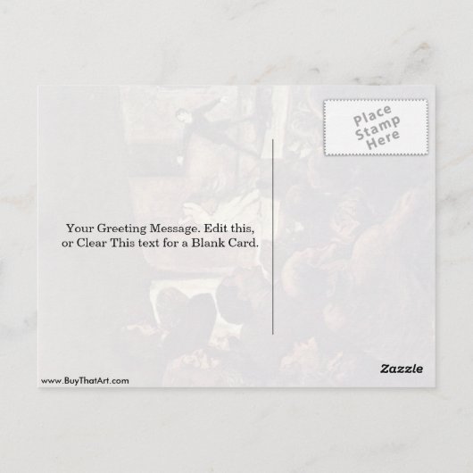 メロドラマバイホノレドーミエ ポストカード (裏面)