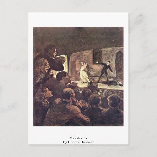 メロドラマバイホノレドーミエ ポストカード (正面)