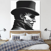 メロドラマ キャンバスプリント (インサイチュ (寝室))