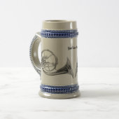 メロホンフランスの/ホーン ビールジョッキ (正面左)