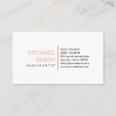 メロモダンーエレガントプロフェッショナル平白 名刺 (裏面)