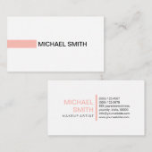 メロモダンーエレガントプロフェッショナル平白 名刺 (正面/裏面)