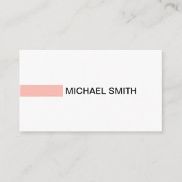 メロモダンーエレガントプロフェッショナル平白 名刺