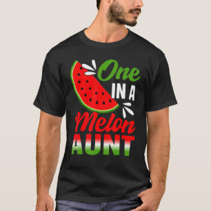 メロンおばさんスイカファミリー誕生日パーの1つ Tシャツ