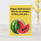 メロンおもしろいのハッピーアニバーサリーでプンが優勝 カード (黄色い花)