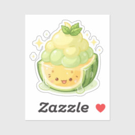 メロンかき氷 シール