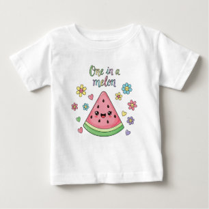 メロンにひとつだけのオリジナルネーム ベビーTシャツ
