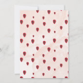 メロンにひとつだけの小さな愛のスイカ 招待状 (裏面)