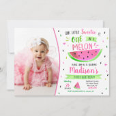 メロンにひとつだけの誕生日招待状 招待状 (正面)
