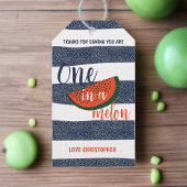 メロンにひとりんご　1歳の誕生日　男の子　ありがとう ギフトタグ