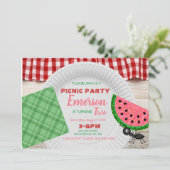 メロンに一つ、スイカの誘い、ピクニック 招待状 (スタンド正面)
