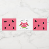 メロンに入った人 ペットボトルラベル (シングルラベル)