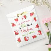 メロンに1つ1つ最初の誕生日パーティスイカ フェイバーバッグ (封をした状態)