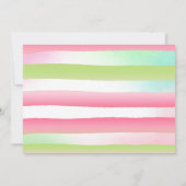 メロンに1個入り誕生日招待状パーティー 招待状 (裏面)