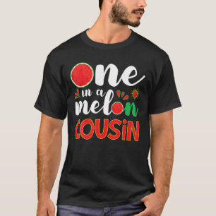 メロンのいとこのスイカおもしろいの夏の帽子に1つ Tシャツ