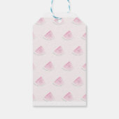 メロンのかわいいスイカの最初の誕生日 ギフトタグ (裏面)