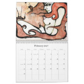 メロンのカレンダー カレンダー (2月 2027)