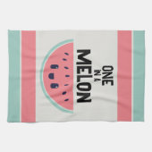 メロンのスイカに入ったかわいい キッチンタオル (横)