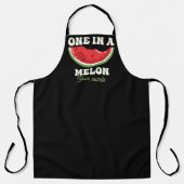 メロンのスイカに自分のメロンを作る エプロン (正面)
