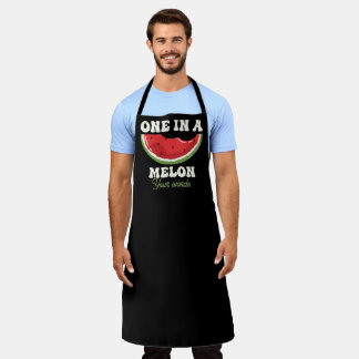 メロンのスイカに自分のメロンを作る エプロン