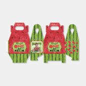 メロンのスイカに1つ最初の誕生日写真 フェイバーボックス (折り畳みなし)