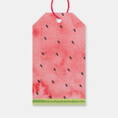 メロンのスイカに1つ1歳の誕生日感謝してい君 ギフトタグ (裏面)