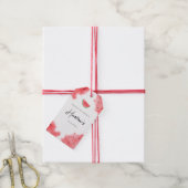 メロンのスイカに1つ1歳の誕生日感謝してい君 ギフトタグ (より糸付き)