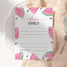 メロンのスイカのタイムカプセルカードに1枚 招待状