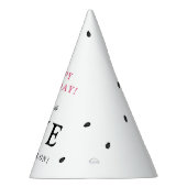 メロンのスイカの夏誕生日に1つ パーティーハット (右)