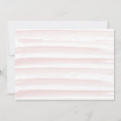 メロンのスイカの女の子で1つ写真1歳の誕生日 招待状 (裏面)