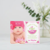 メロンのスイカサンキューカード 招待状 (スタンド正面)